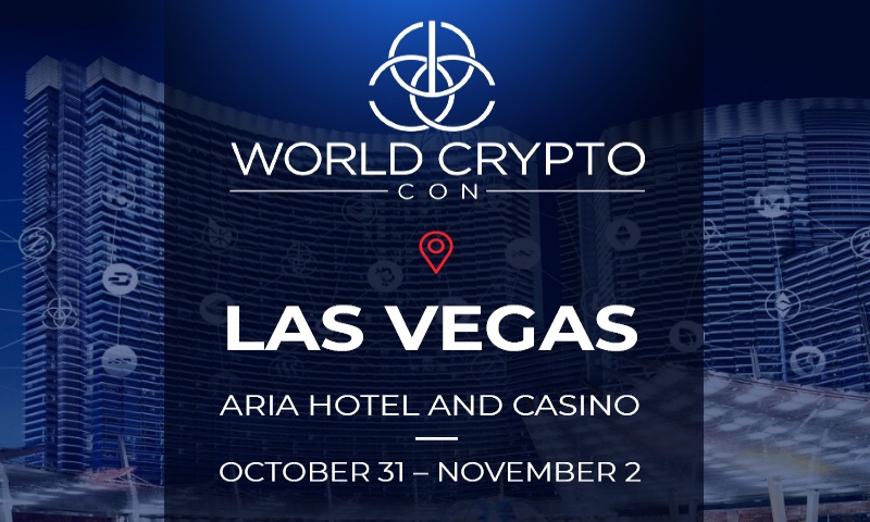 Фото  World Crypto Con запускает 31 октября 2018г Блокчейн Саммит в отеле Ария, Лас-Вегас
