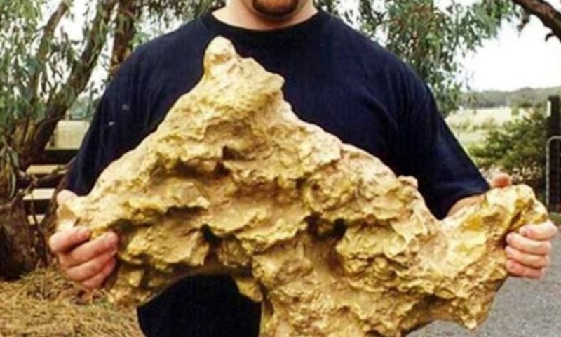Фото  Самые большие самородки золота в мире