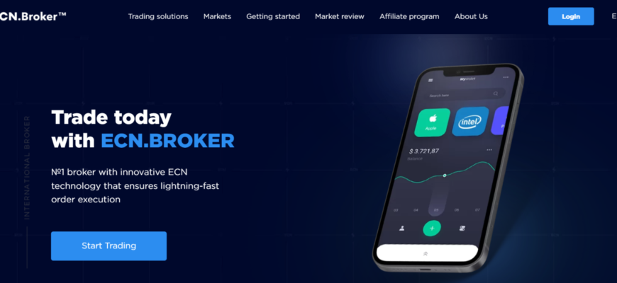 ecn.broker официальный сайт